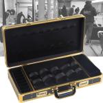 Mallette de Coiffure Professionnelle – Boîte de Rangement Portable pour Tondeuses, Ciseaux et Accessoires de Barbier