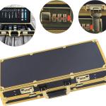 Mallette de Coiffure Professionnelle – Boîte de Rangement Portable pour Tondeuses, Ciseaux et Accessoires de Barbier