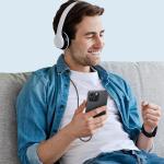 Câble Jack USB-C 1M (2 Pack) – Adaptateur Audio USB-C vers Jack 3.5mm, Câble Auxiliaire Nylon Résistant, Compatible avec Smartphones et Tablettes