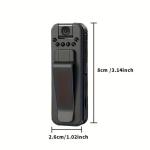 Caméra Mini Multifonction Hd 1080P Caméra De Petit Corps Enregistreur Vidéo Dvr Sport