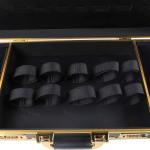 Mallette de Coiffure Professionnelle – Boîte de Rangement Portable pour Tondeuses, Ciseaux et Accessoires de Barbier