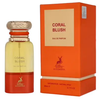 CORAL BLUSH DE MAISON ALHAMBRA Eau De Parfum Pour Femmes - 80ml