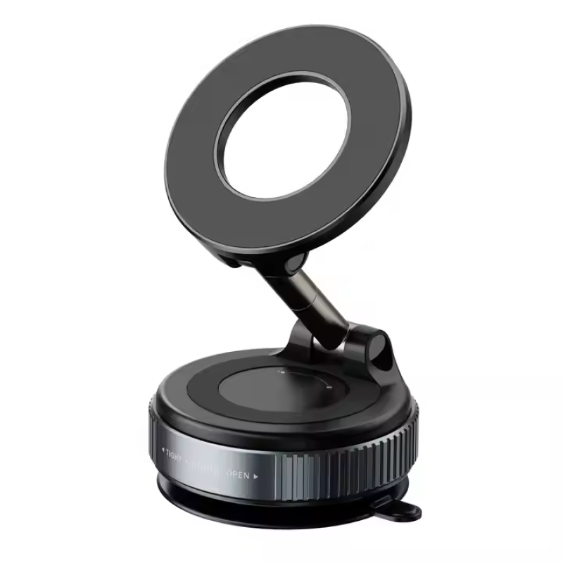 Support de téléphone de voiture X68 - Support de téléphone portable - Support magnétique à ventouse - Pour tous les téléphones - Tableau de bord et vitre - Rotatif à 360°