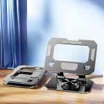 Support rotatif 360° en aluminium – Ordinateur portable, iPad & tablette